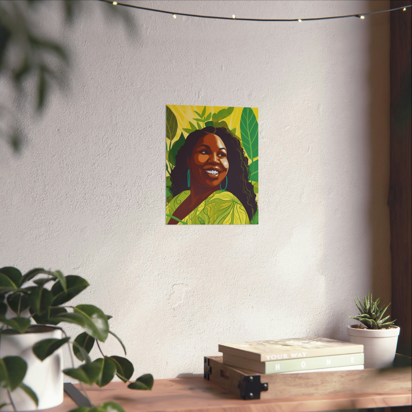 Lemons and Leaves| Camile Premium Matte Vertical Posters |