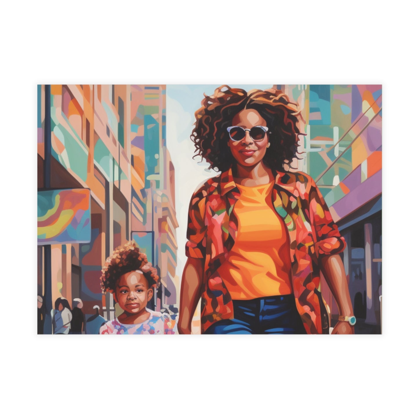 Black In Tech Collection | Mom and Me | Malia | Postcard Bundles (envelopes included) | Black Innovation |