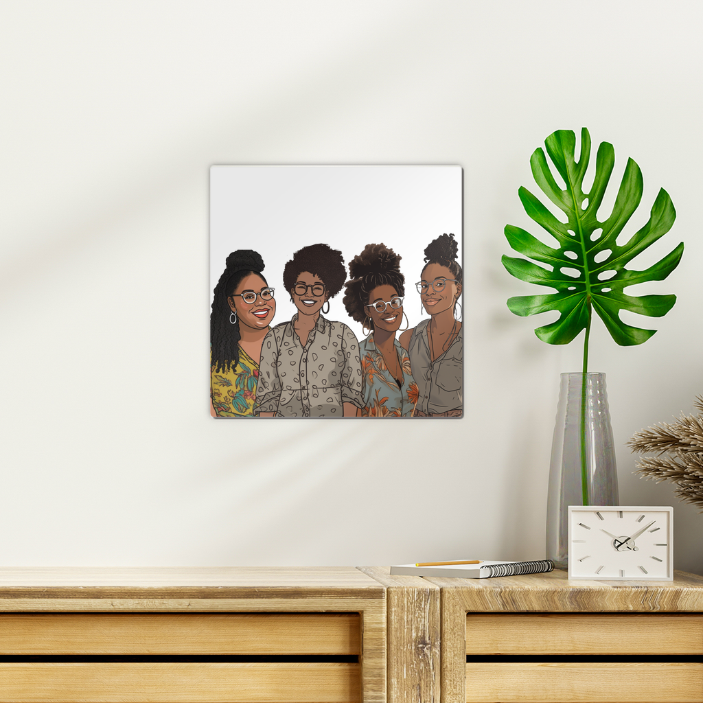 | Women's Collective |Quad sis| Melanin Magic | Wall Tile