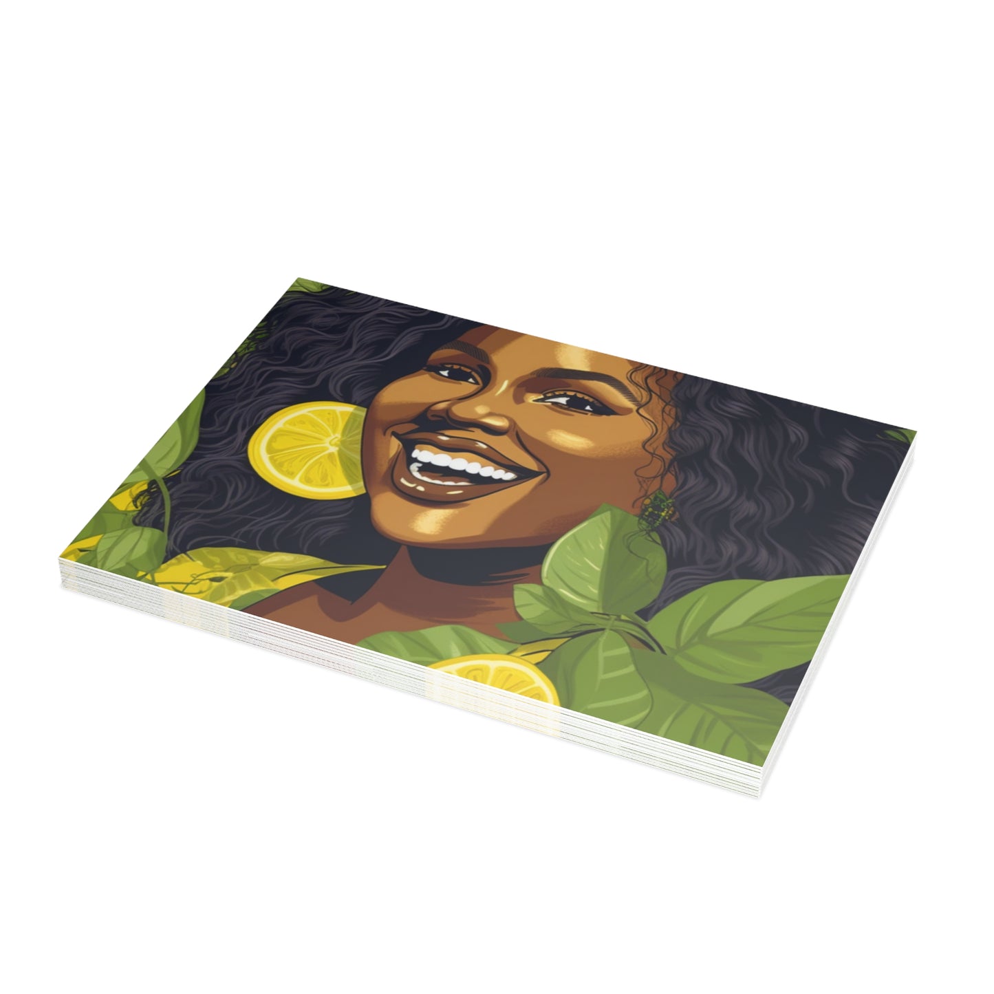 Lemon & Leaves | Postcard Bundles (envelopes included)