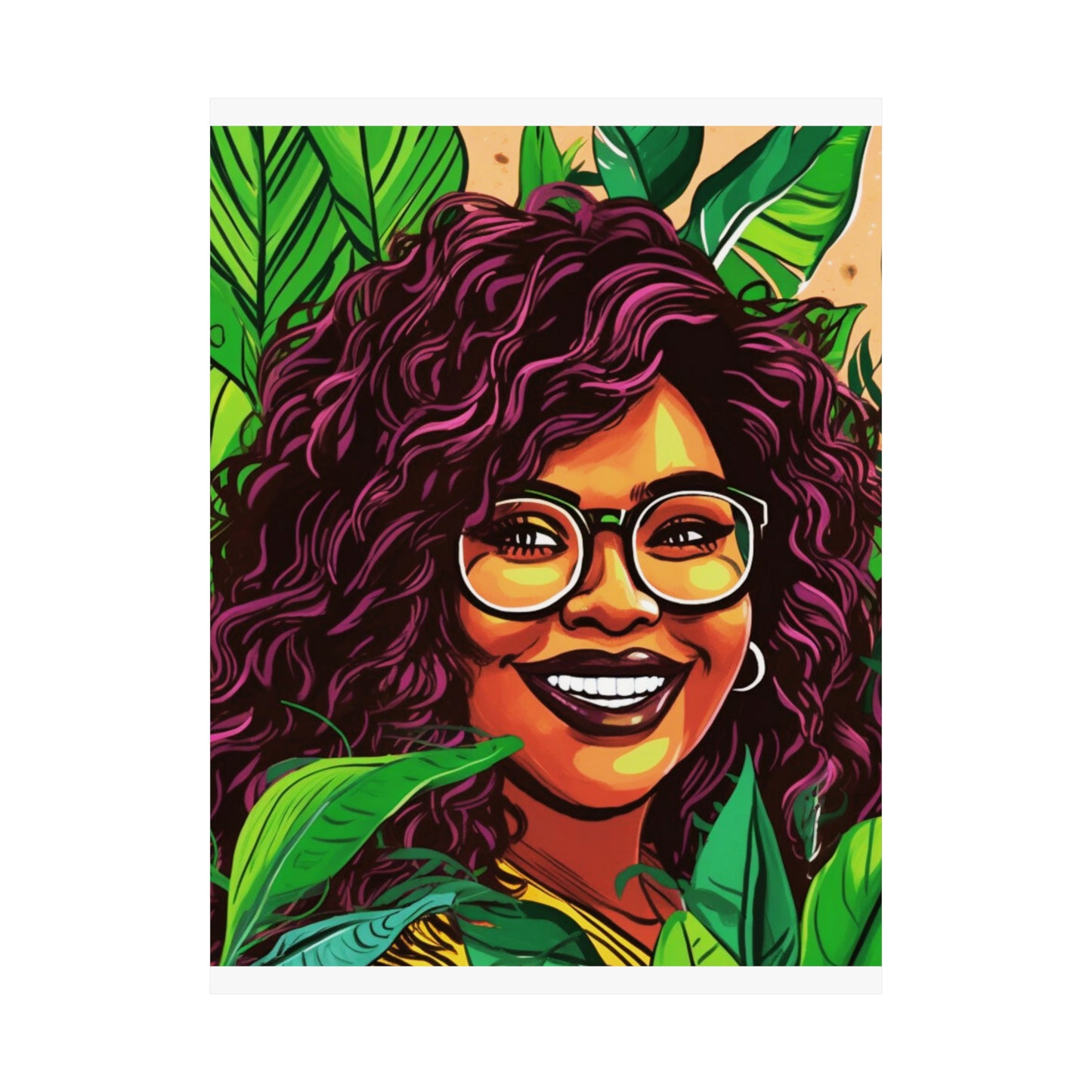 Lemon and Leaves| Jasmine Premium Matte Vertical Posters |