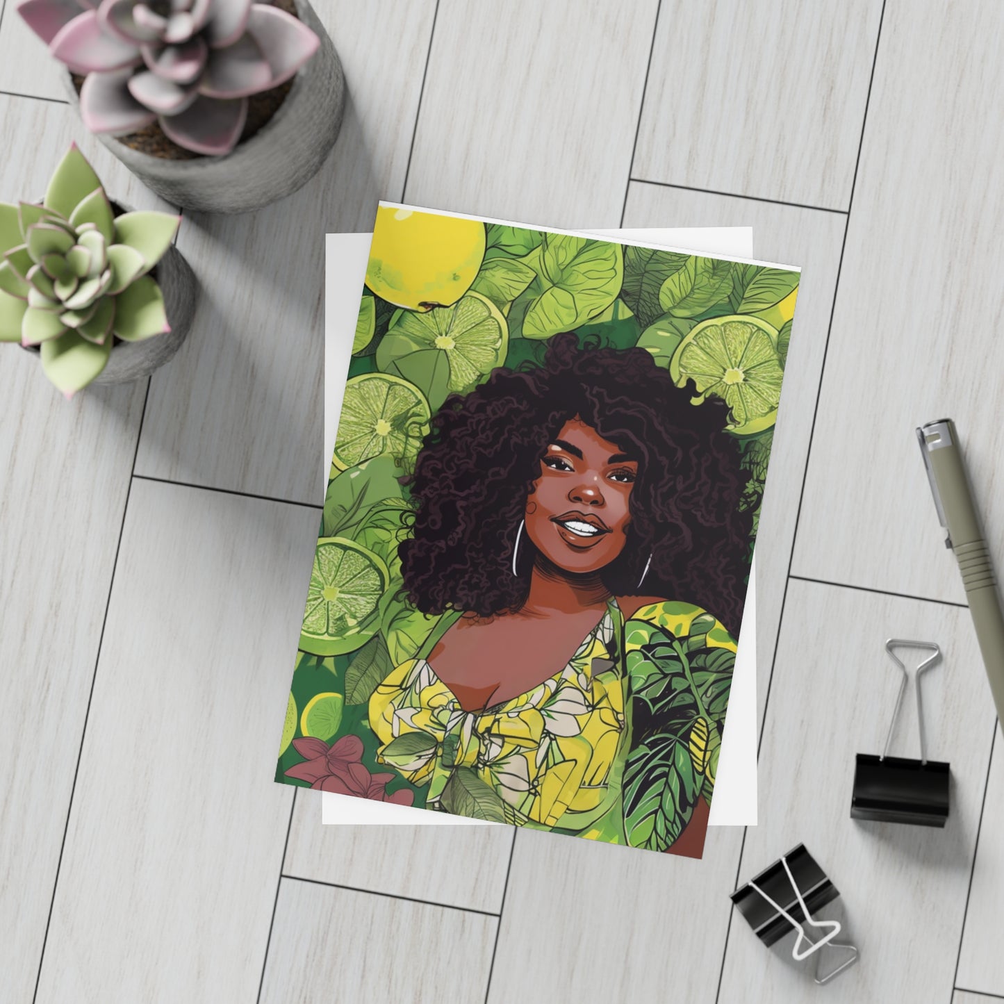 Lemon and Leaves: Lemon Zest | Postcard Bundles (envelopes included) |