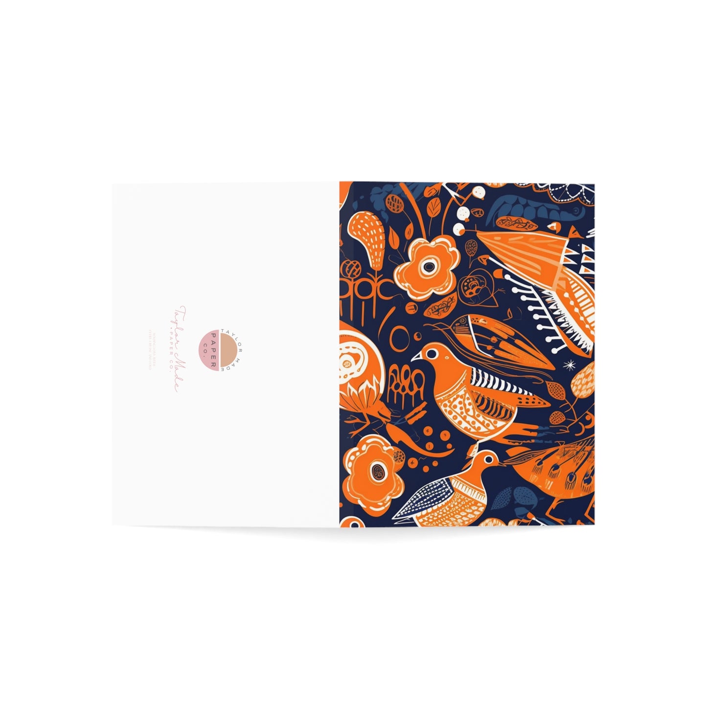 Folk-Inspired, Ankara, blank Greeting Cards Are Just for You/10 pack