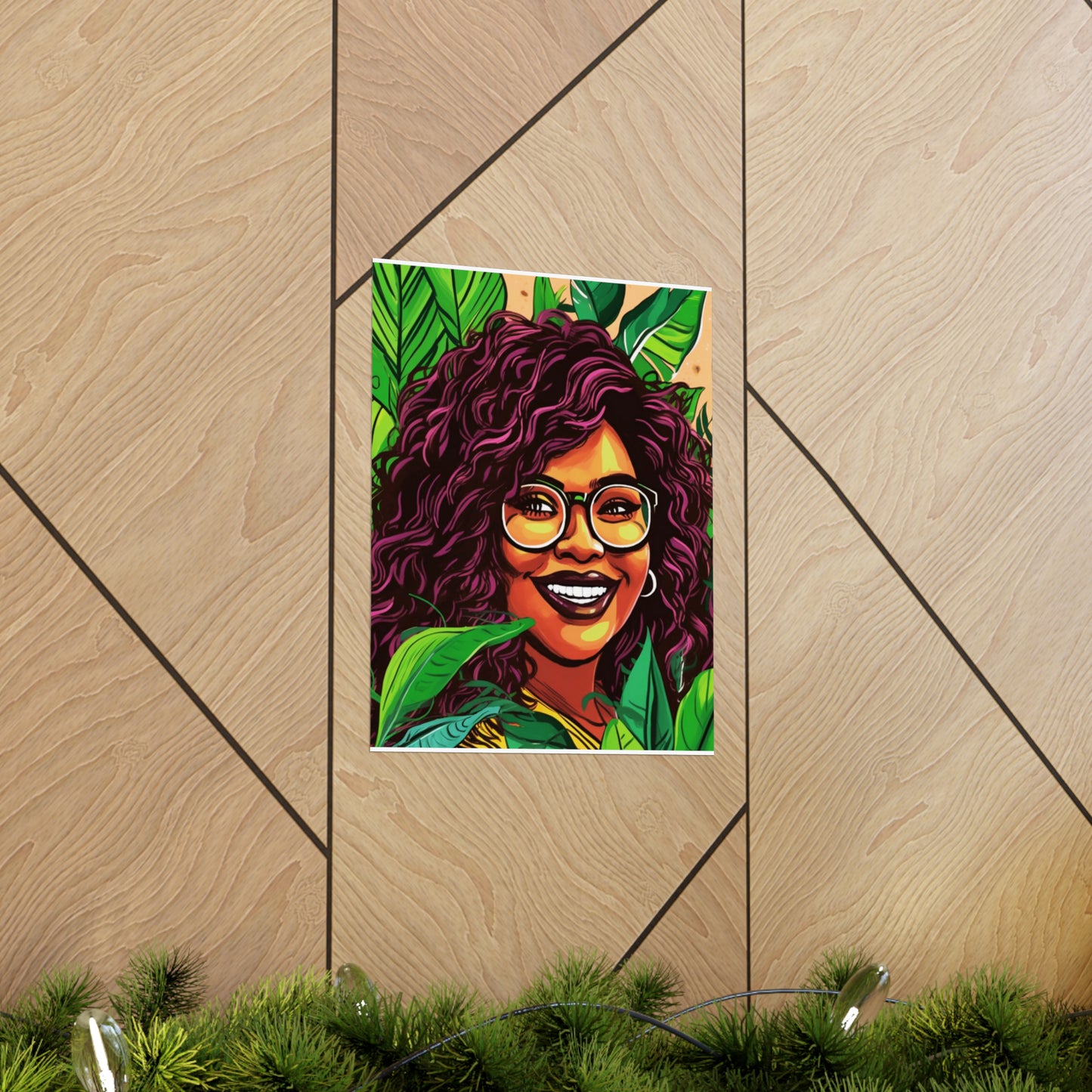 Lemon and Leaves| Jasmine Premium Matte Vertical Posters |
