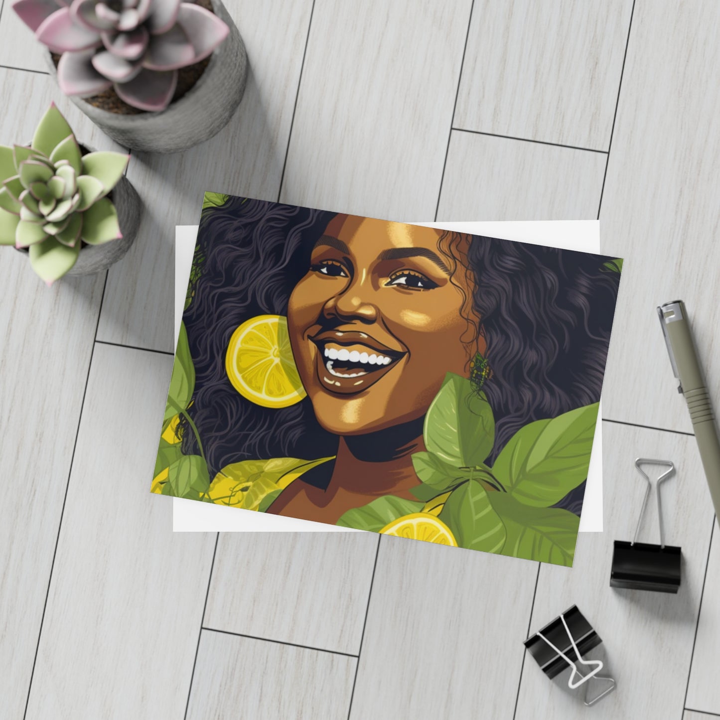 Lemon & Leaves | Postcard Bundles (envelopes included)