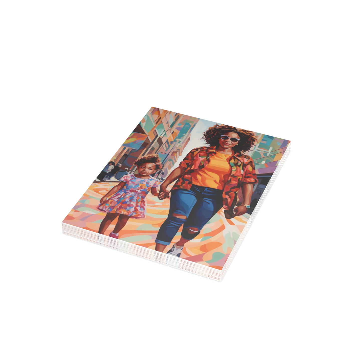 Black In Tech Collection | Mom and Me | Malia | Postcard Bundles (envelopes included) | Black Innovation |