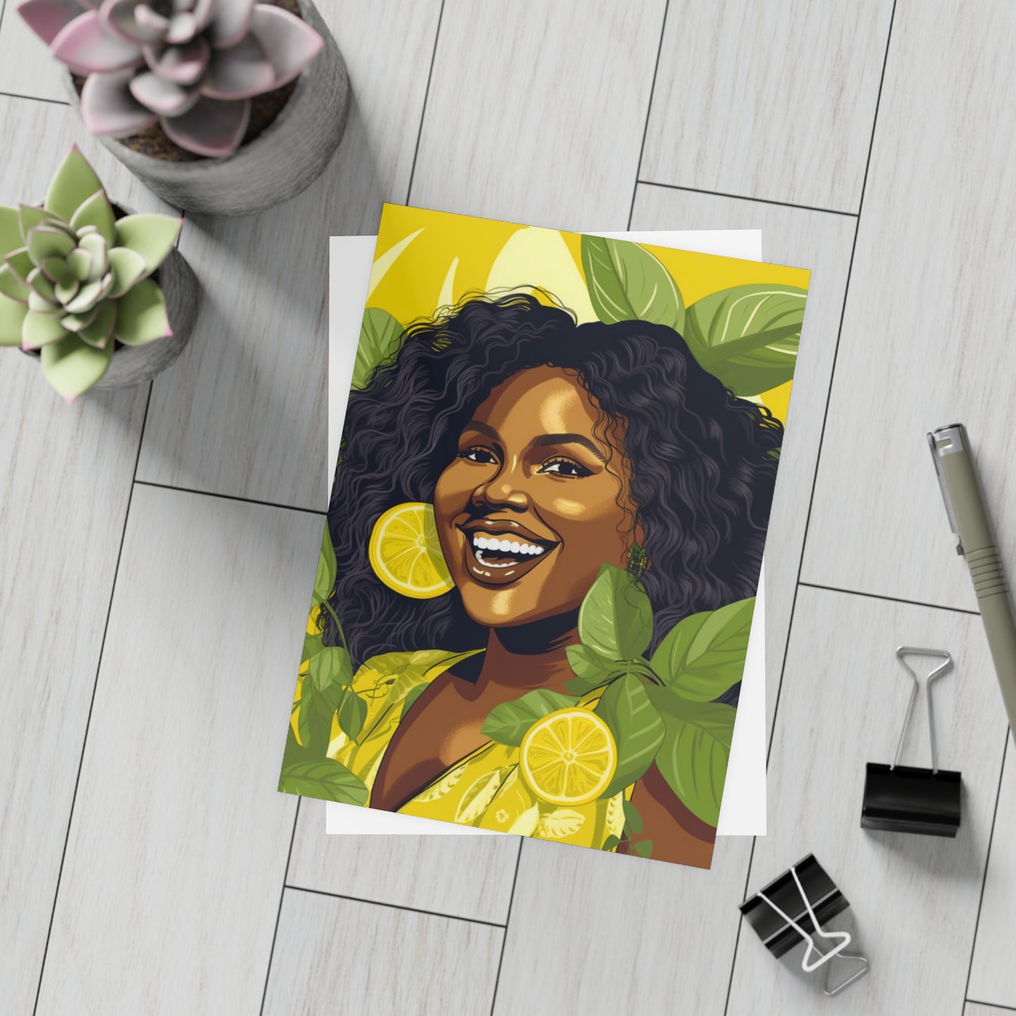 Lemon & Leaves | Postcard Bundles (envelopes included)