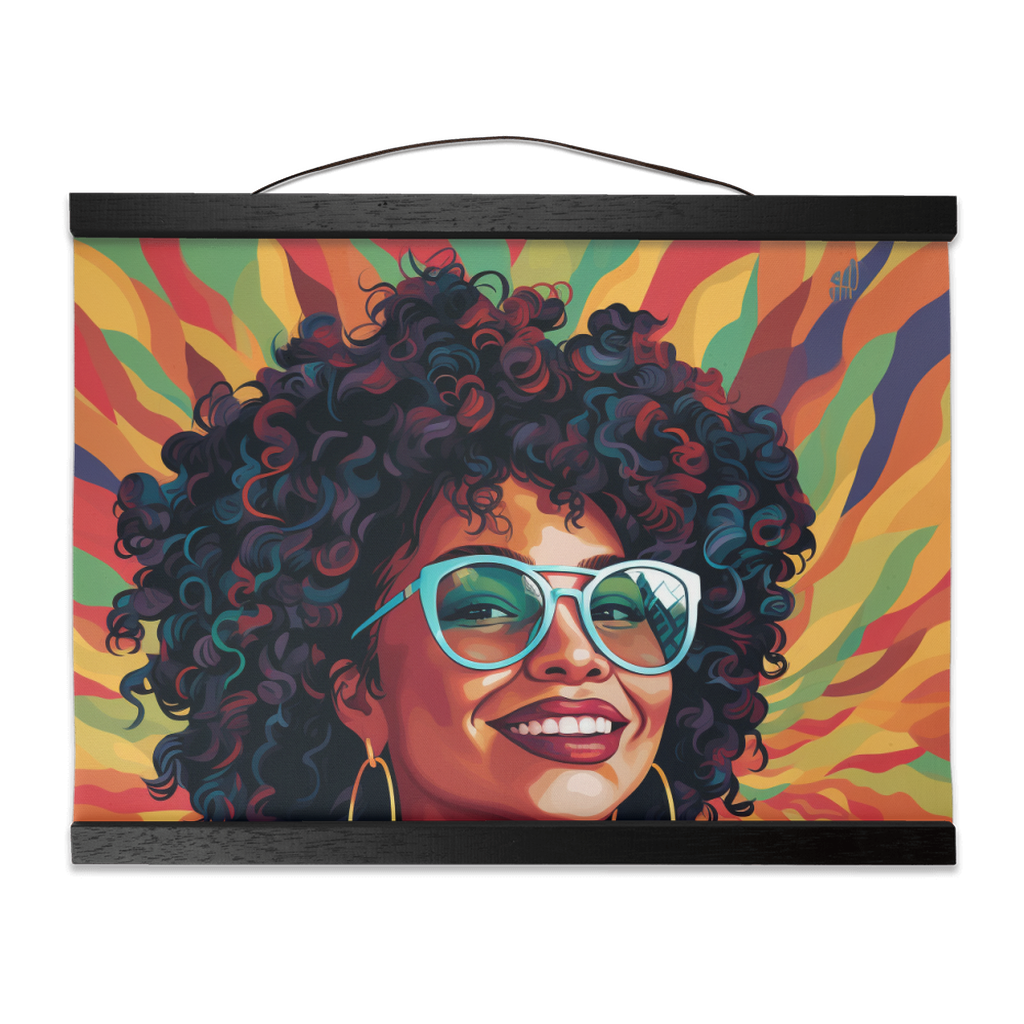 Black in Tech Collection | Ayanna | Hanging Canvas Prints |
