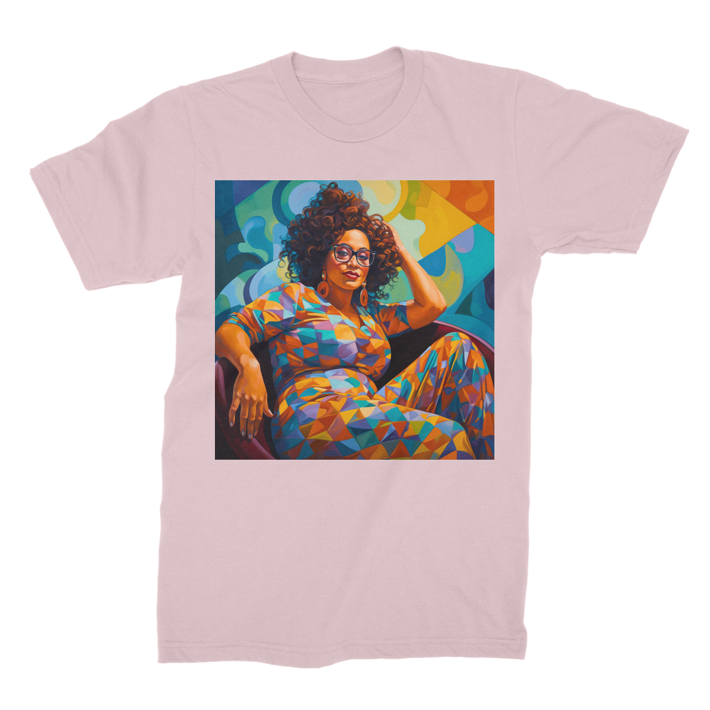 Black In Tech Collection | Maiya | Premium Jersey Adult T-Shirt