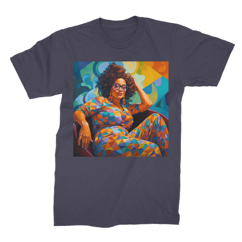 Black In Tech Collection | Maiya | Premium Jersey Adult T-Shirt