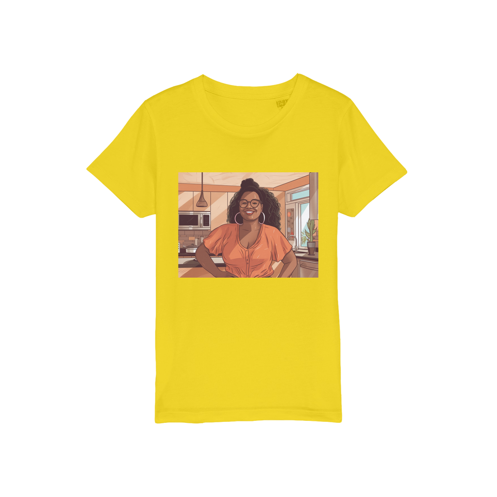 | Grace Melanin Magic | Organic Jersey Kids T-Shirt