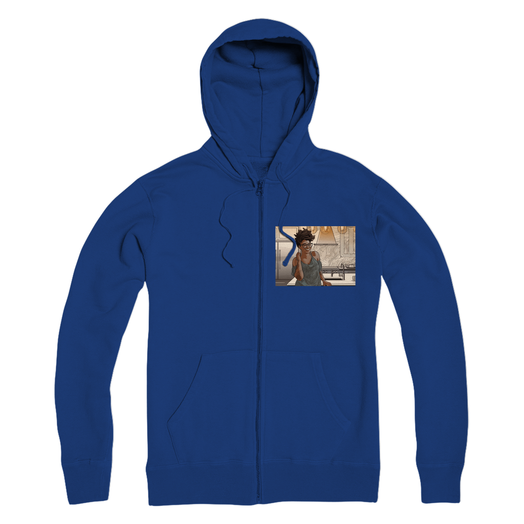 |Tamika Melanin Magic | Premium Adult Zip Hoodie