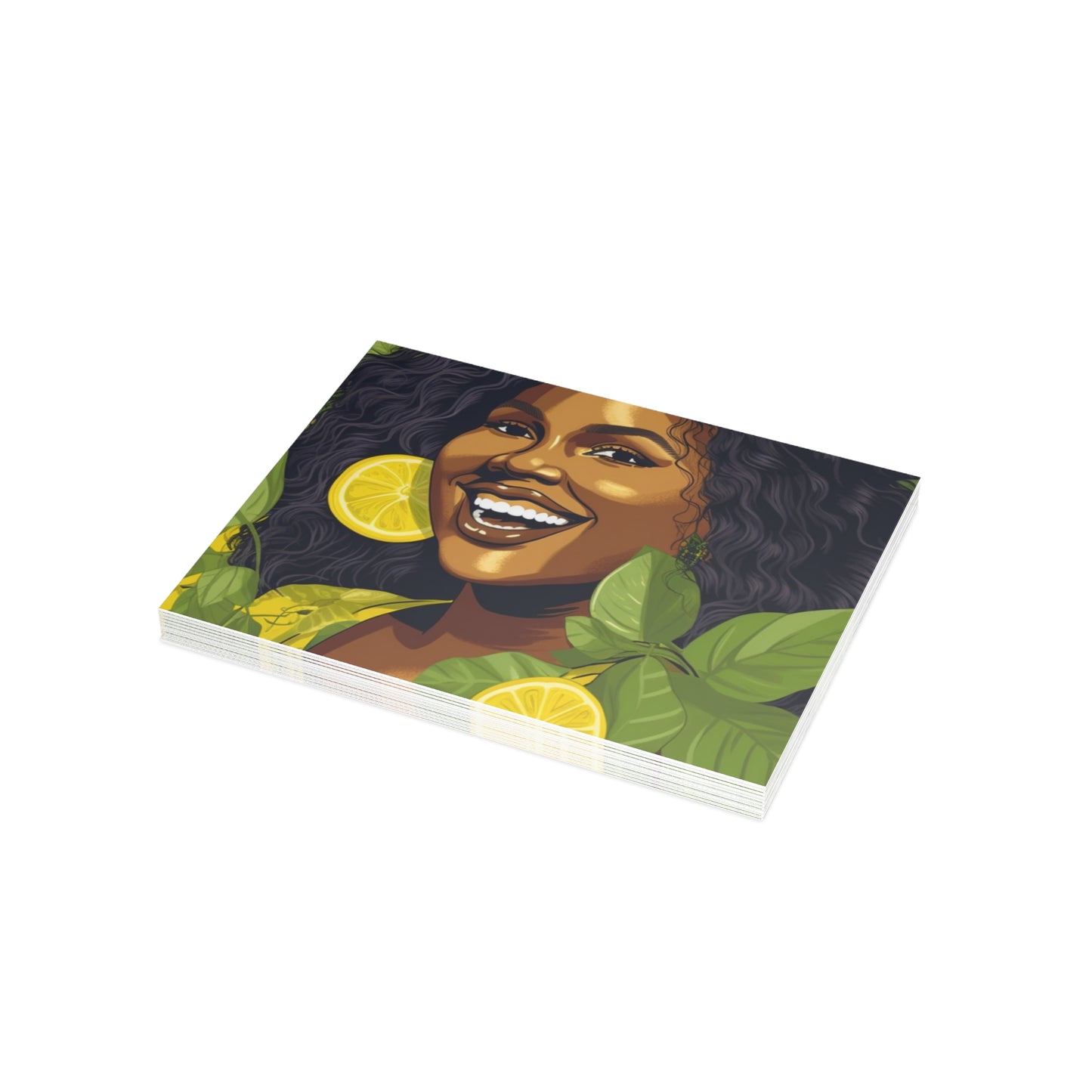 Lemon & Leaves | Postcard Bundles (envelopes included)
