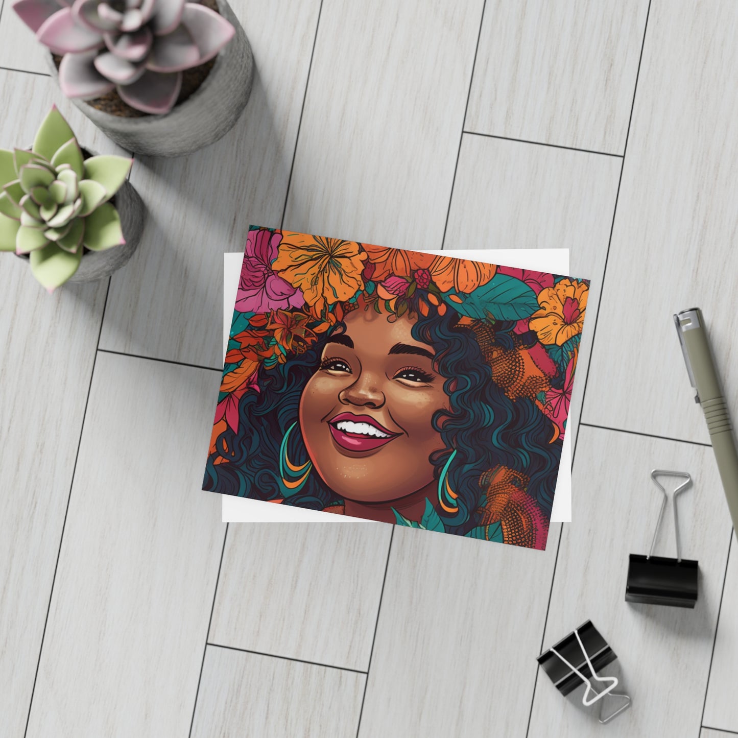 I Am Collection: "Beautiful" | Postcard Bundles | (envelopes included) | Self-Care | Affirmation Cards | 10, 30, or 50 Pieces|