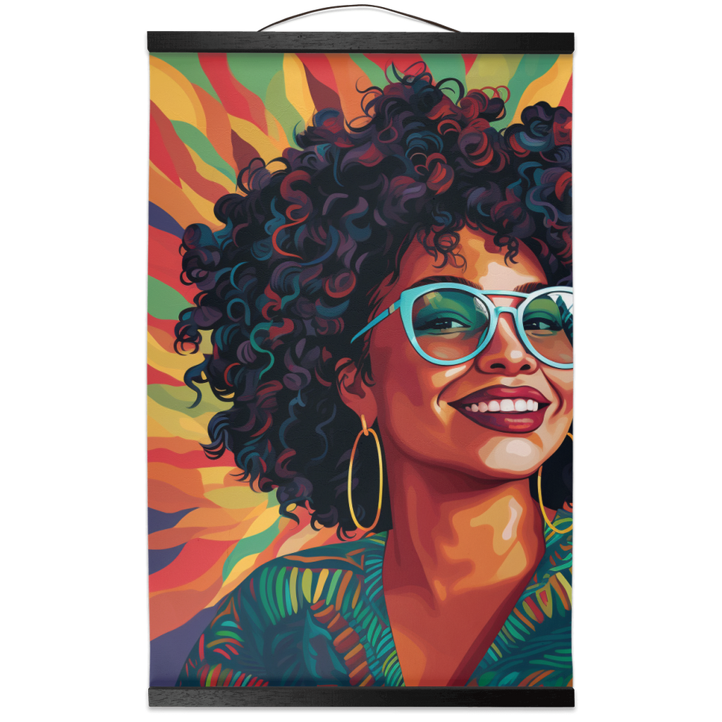 Black in Tech Collection | Ayanna | Hanging Canvas Prints |