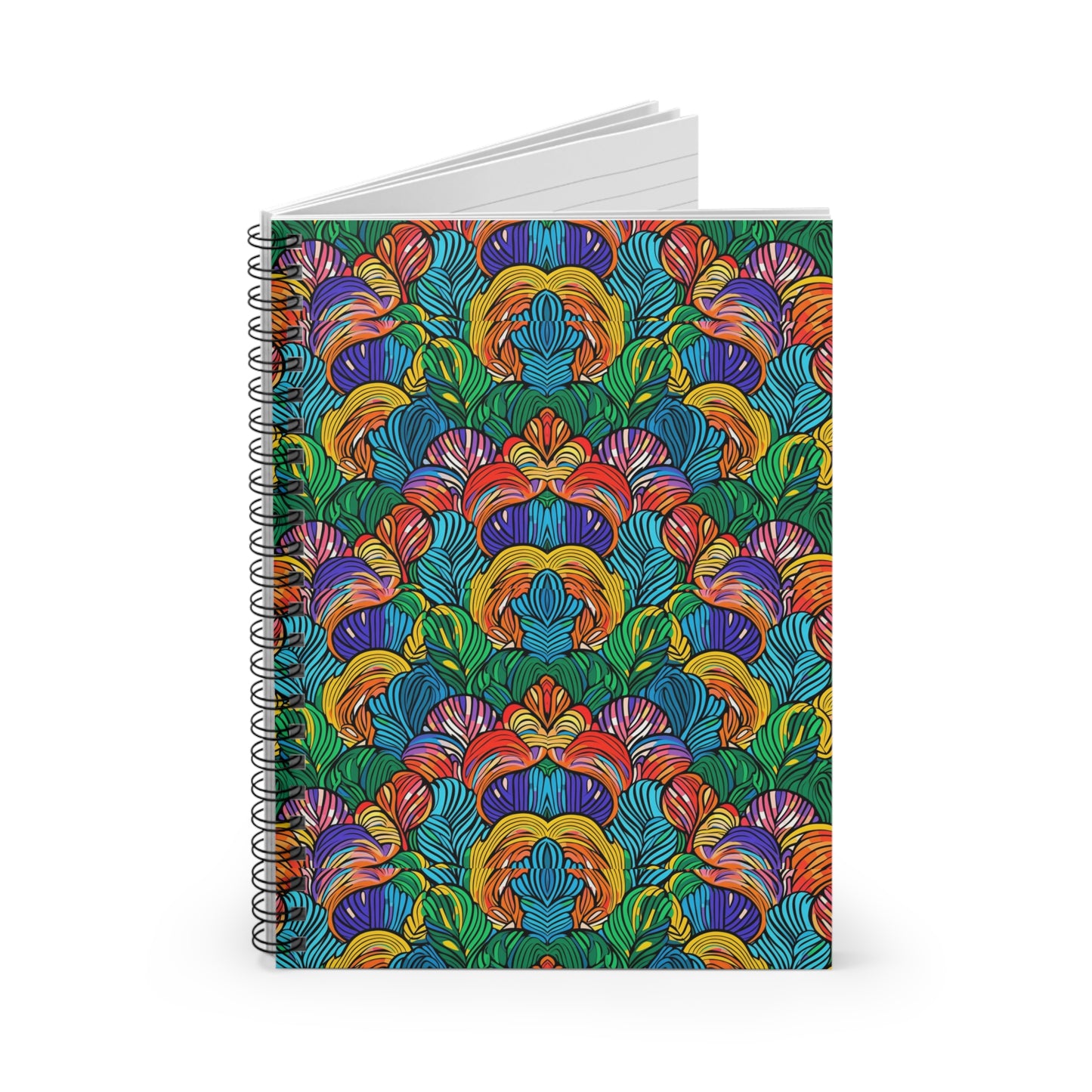 | African Wax Print | Notebook - Ruled Line