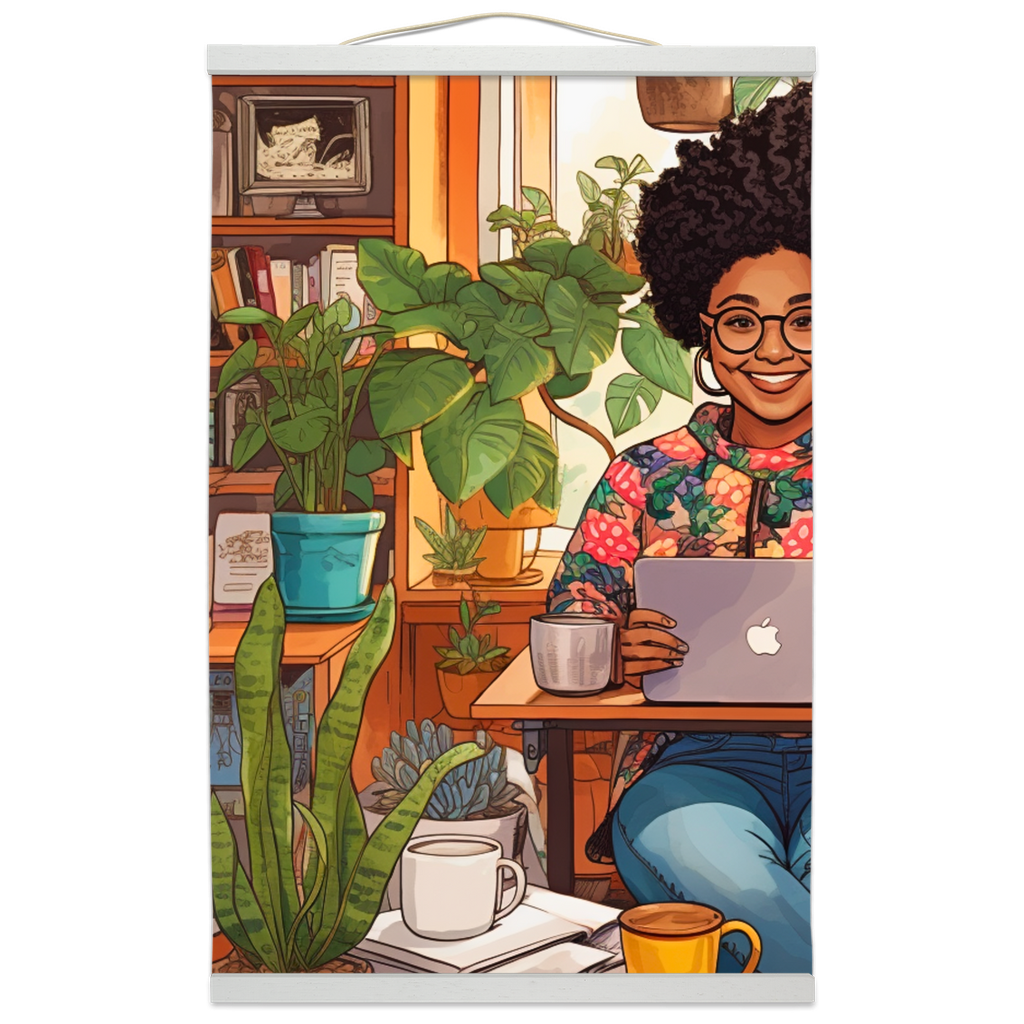 Black In Tech | Asha | Canvas |