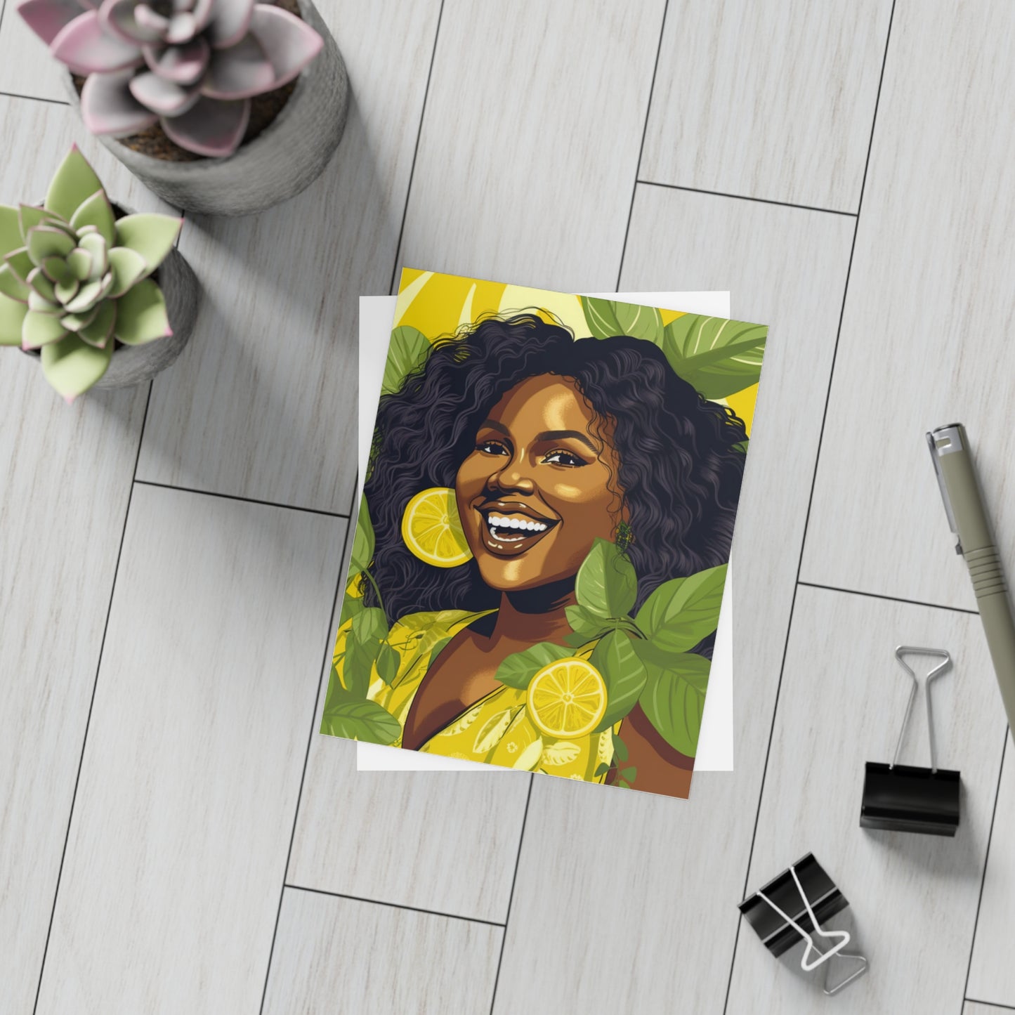 Lemon & Leaves | Postcard Bundles (envelopes included)