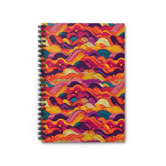 Tribal Tropics| Spiral Notebook - Ruled Line