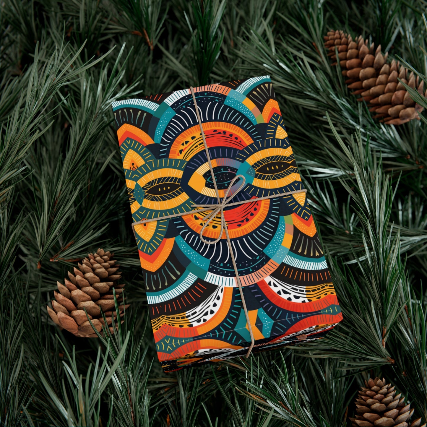 Zulu Warrior | African Wax Print | Gift Wrap Papers