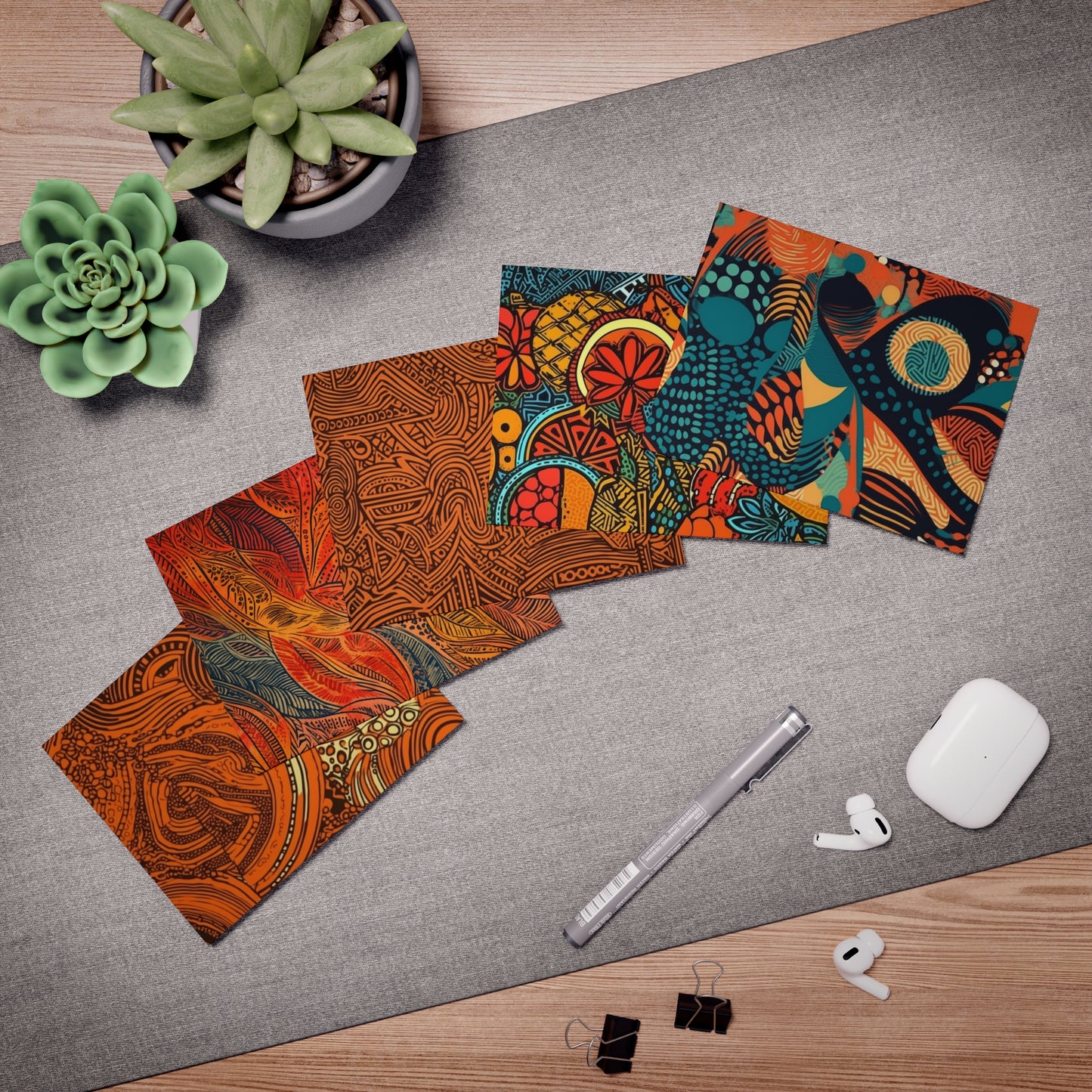 Multi-Design Greeting Cards (5-Pack)