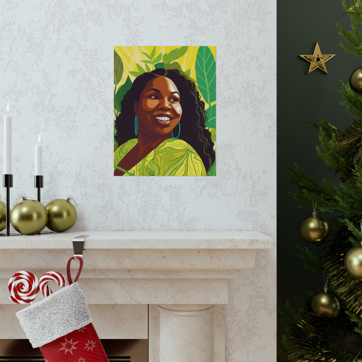 Lemons and Leaves| Camile Premium Matte Vertical Posters |