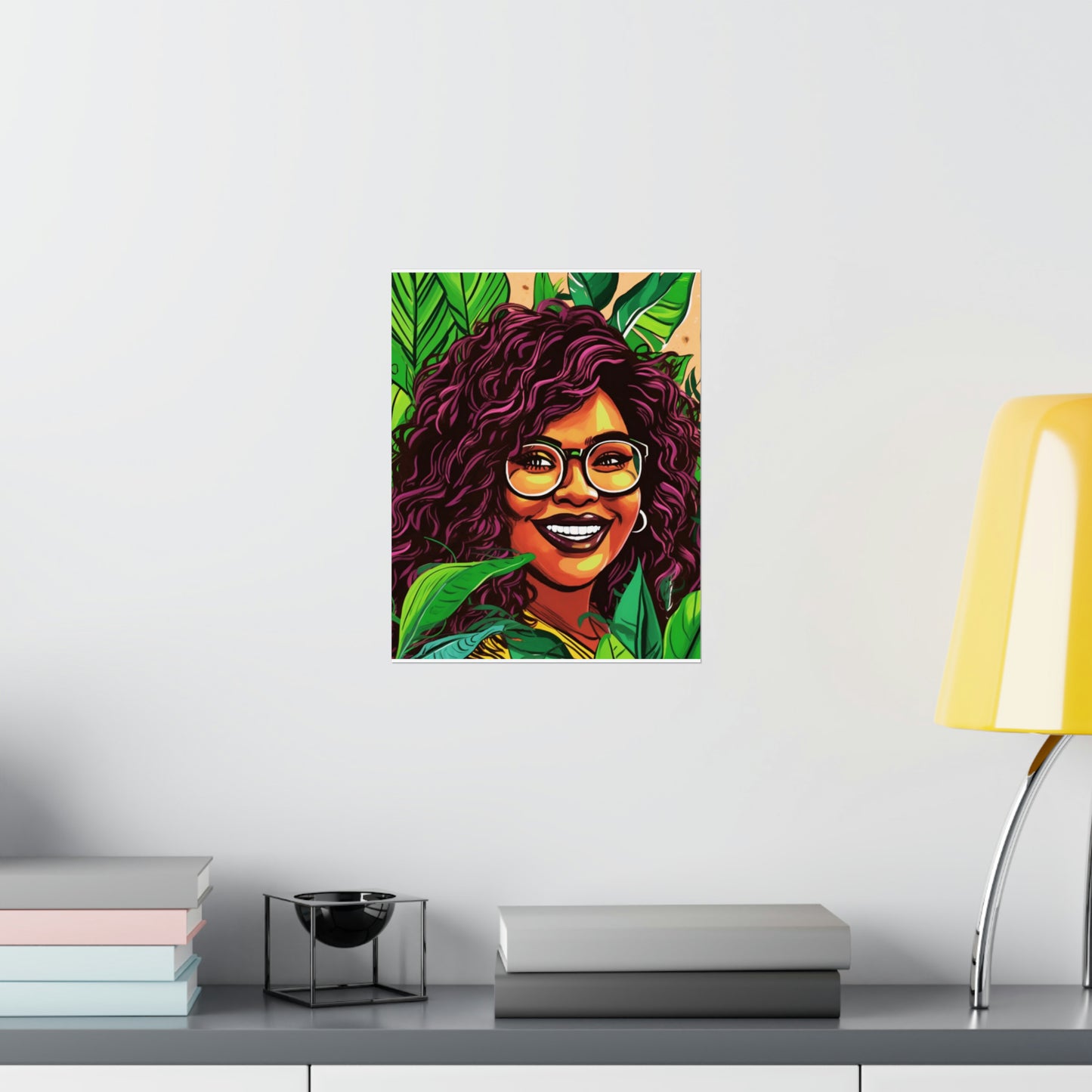 Lemon and Leaves| Jasmine Premium Matte Vertical Posters |