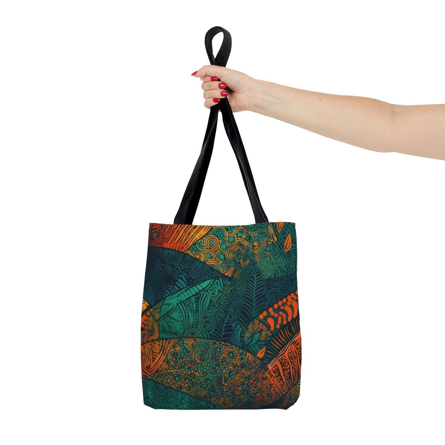 Kente Kaleidoscope | Tote Bag | Book Tote| Groceries Tote | Bachelorette | African Wax Print | Pattern |