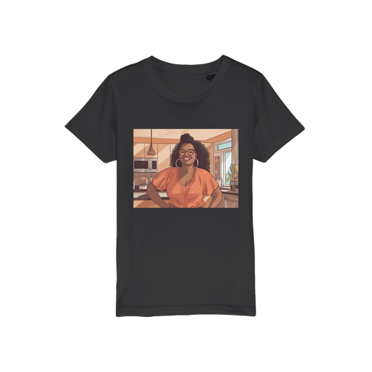 | Grace Melanin Magic | Organic Jersey Kids T-Shirt