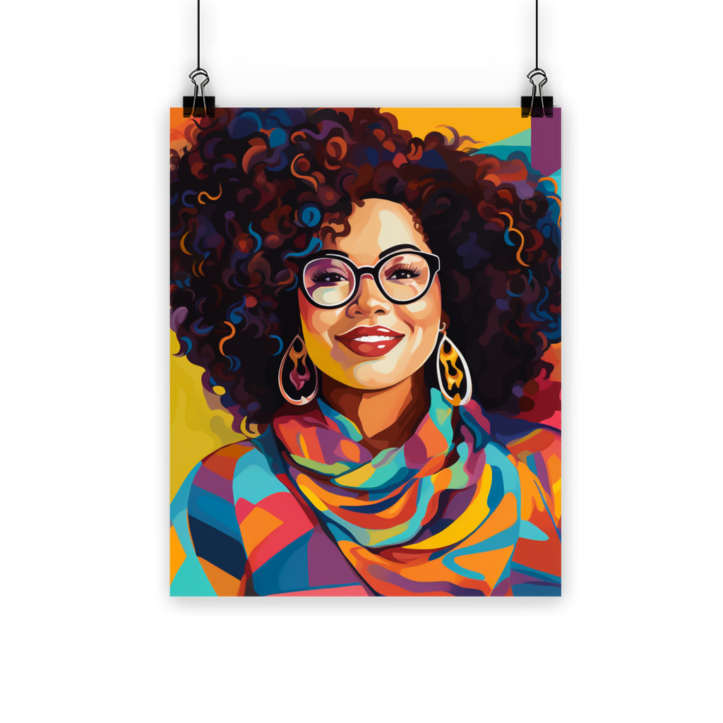 Black In Tech Collection| Maria| Classic Poster