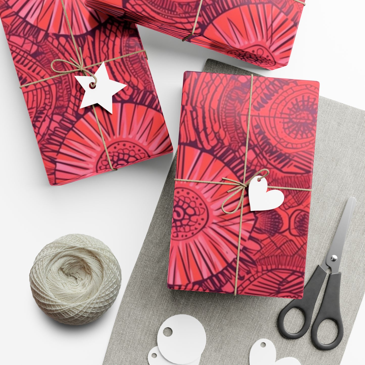Amhara Ambiance| Gift Wrap Papers | African Wax print