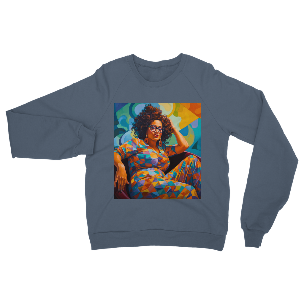 Black In Tech Collection | Maiya | Classic Adult Sweatshirt