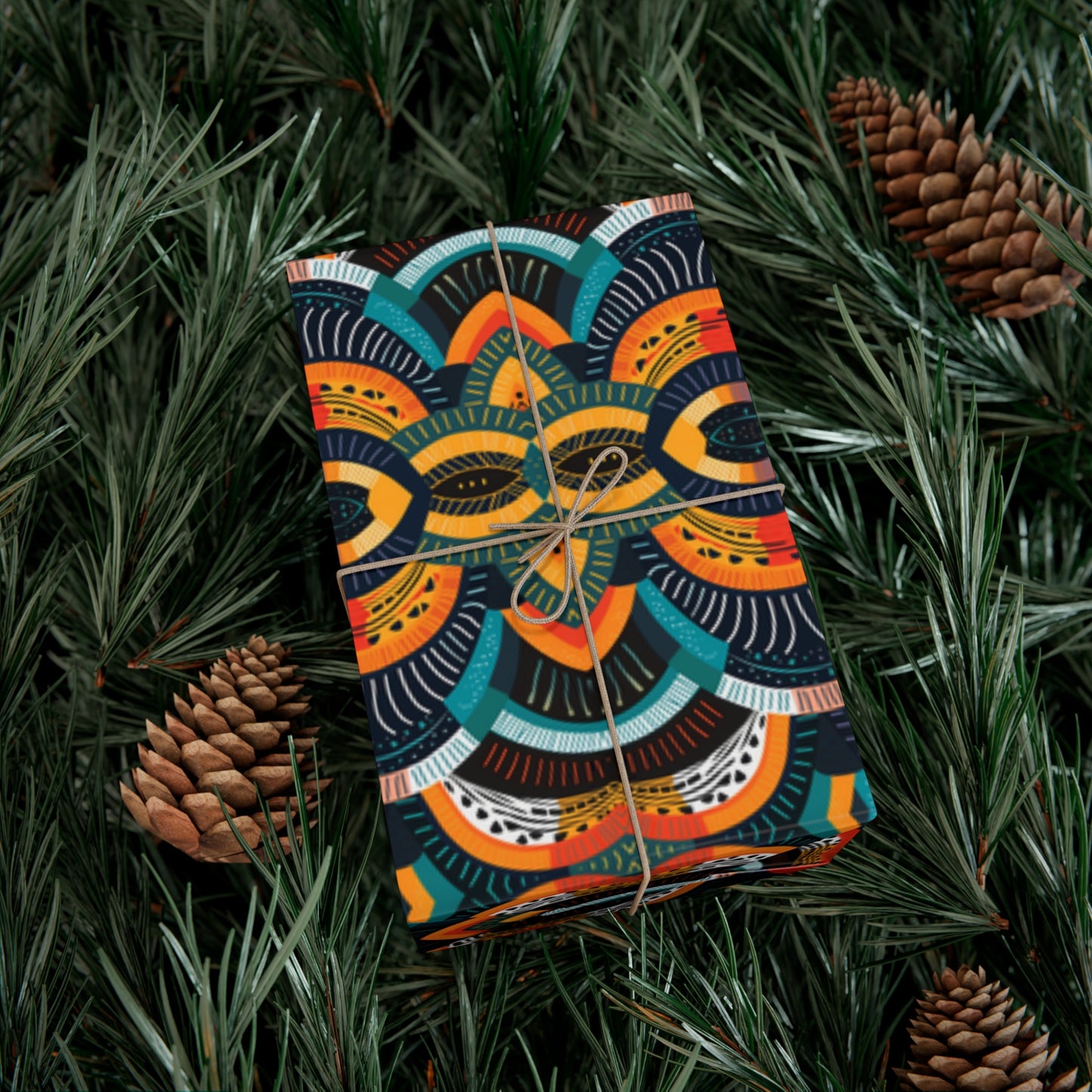 Zulu Warrior | African Wax Print | Gift Wrap Papers