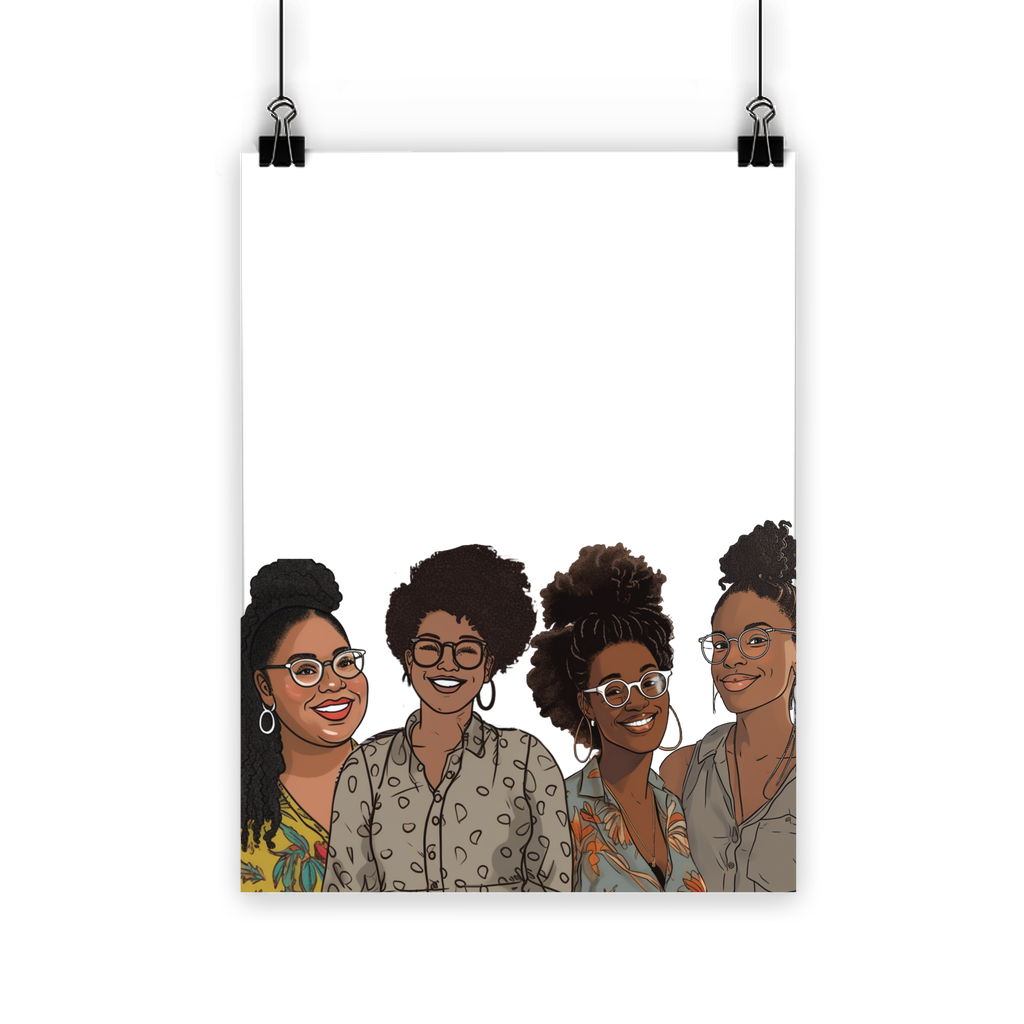 | Women's Collective | Quad Sis| Melanin Magic | Classic Poster