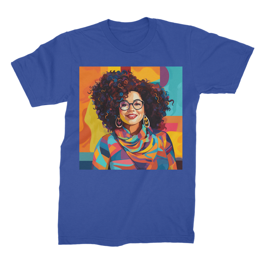 Black In Tech Collection| Maria| Premium Jersey Adult T-Shirt
