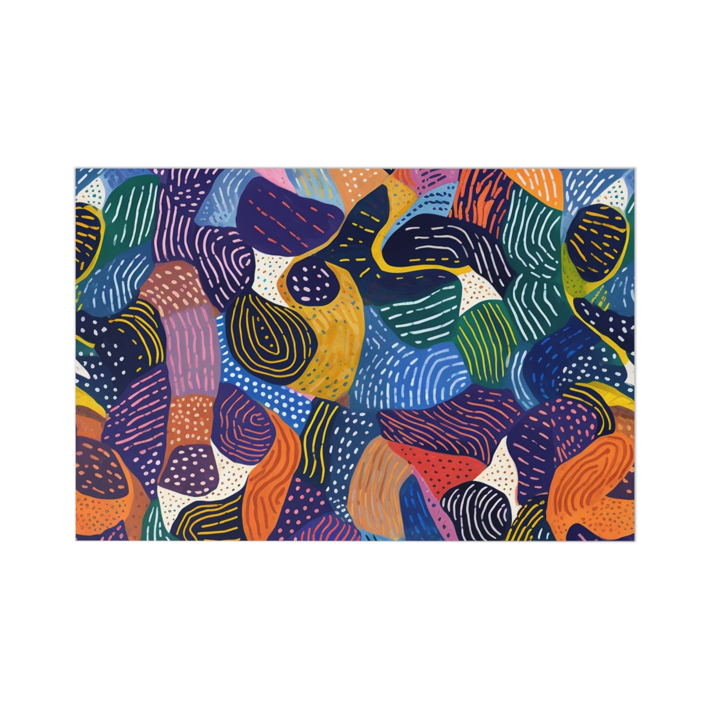 Kiki | Postcards (7 pcs) | African Wax Print |