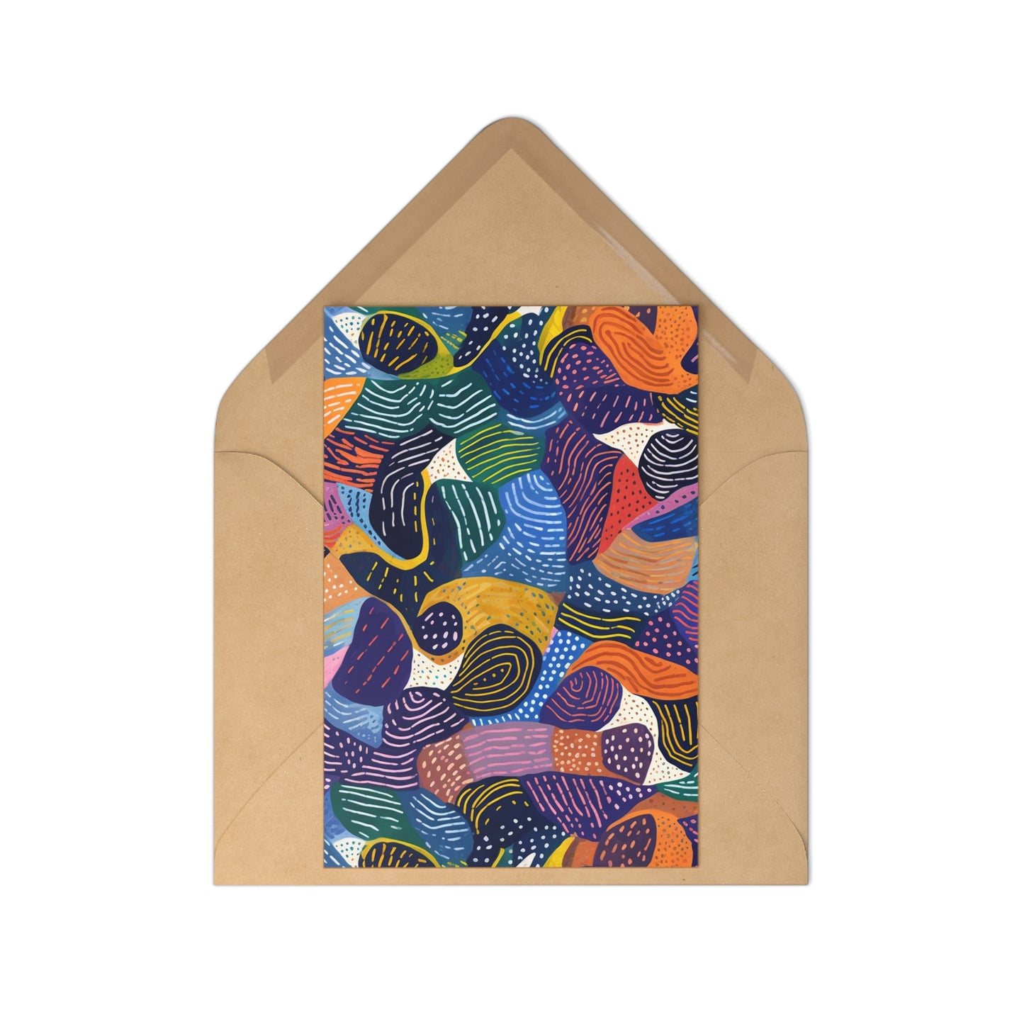 Kiki | Postcards (7 pcs) | African Wax Print |