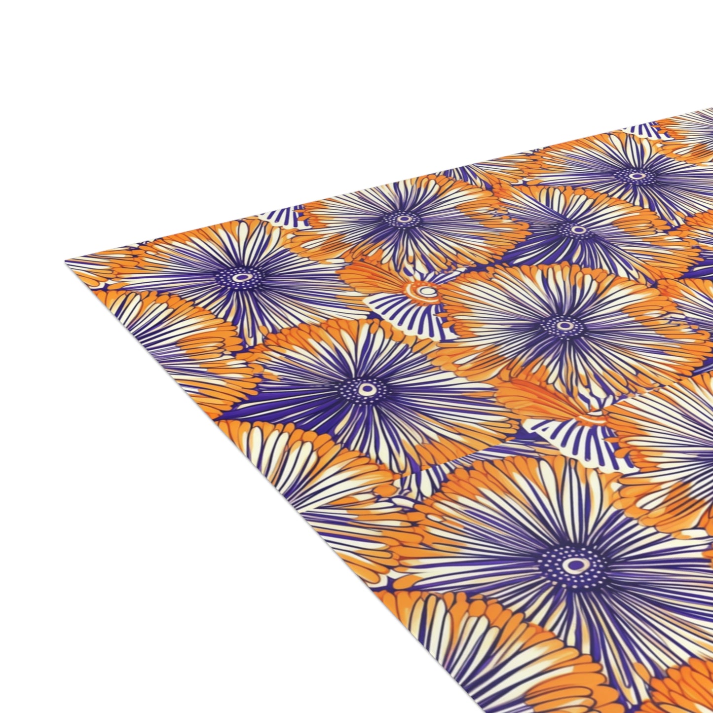 Aso Ebi Affair | Postcard Bundles (envelopes included) | African Wax Print | Orange and white|