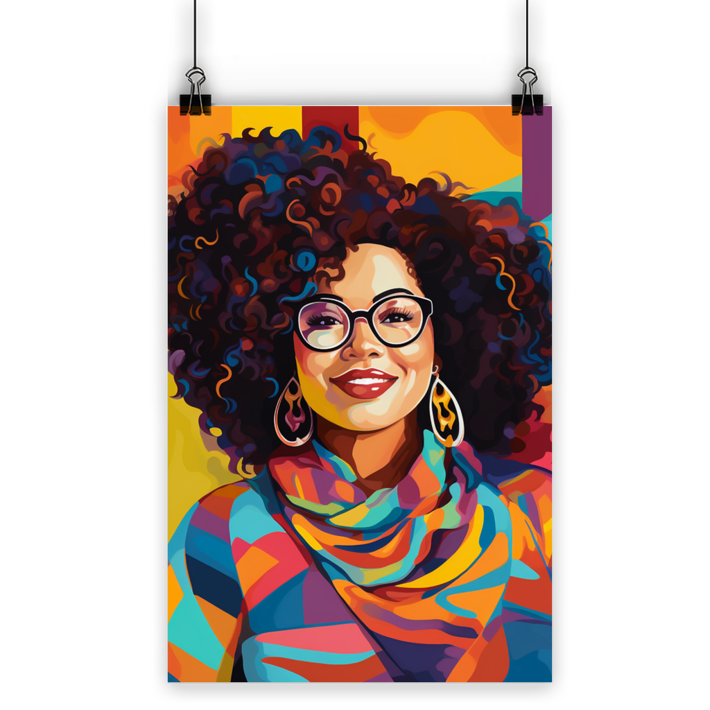 Black In Tech Collection| Maria| Classic Poster