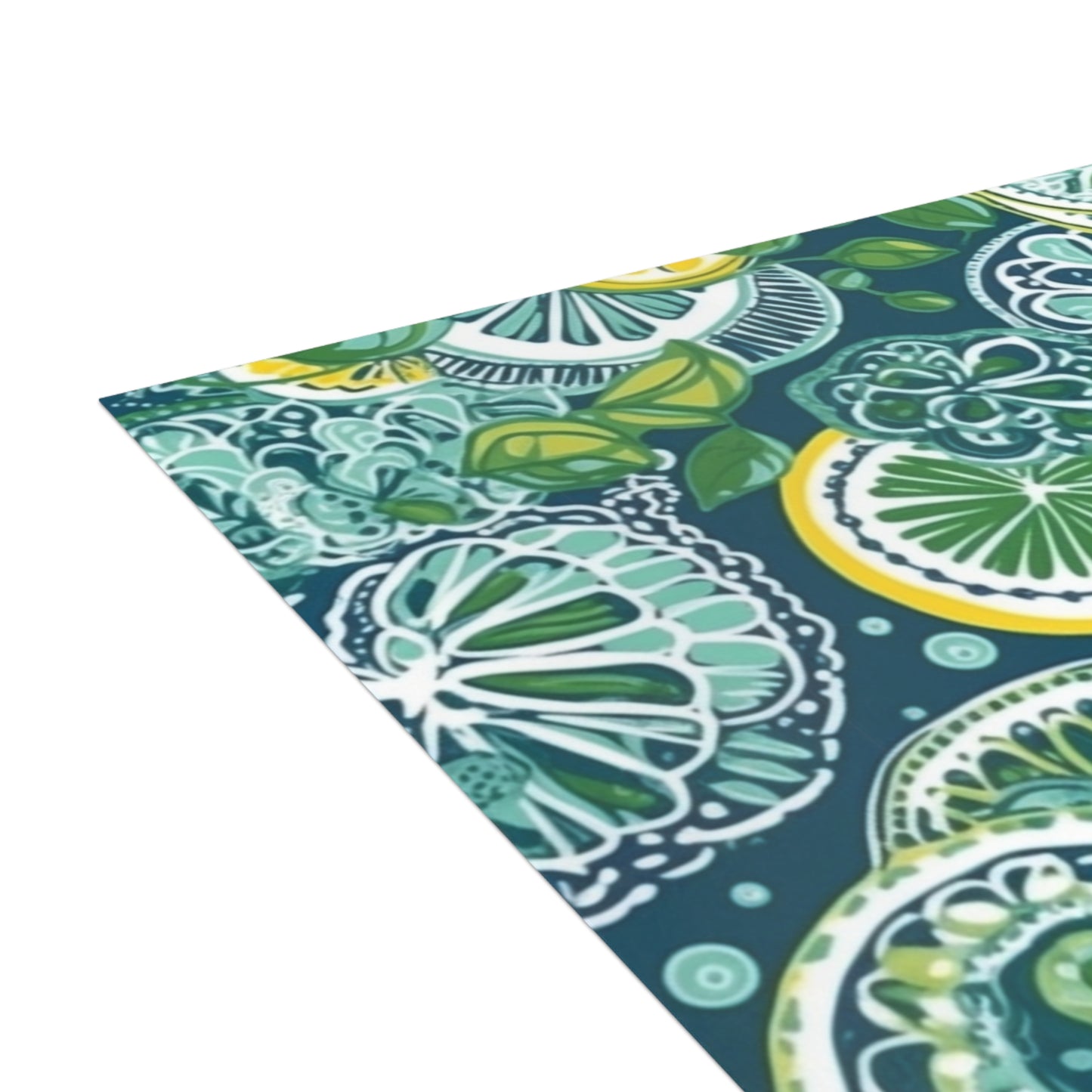 | Lemons and Leaves | Lemonade Brunch Lace | Postcard Bundles | Envelopes Included |