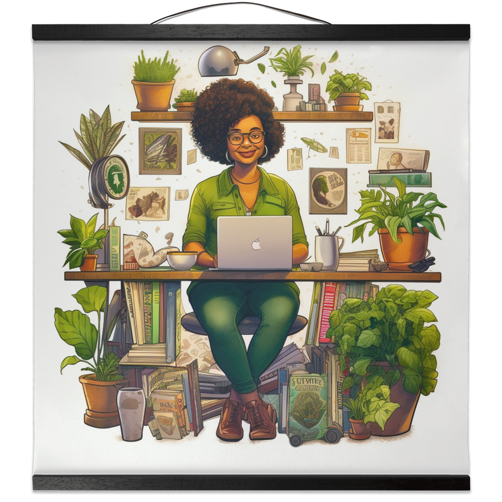 Black In Tech | Kiana | Canvas |