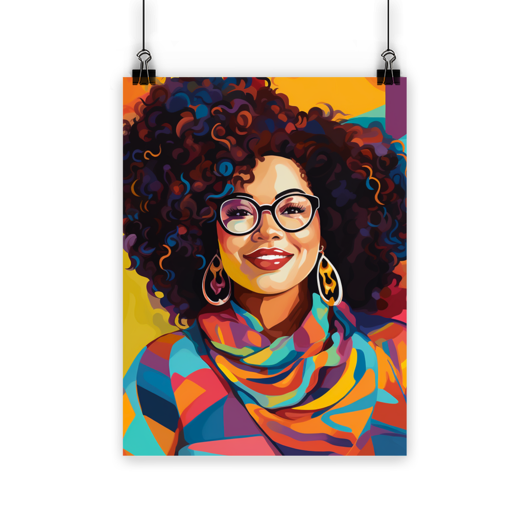 Black In Tech Collection| Maria| Classic Poster