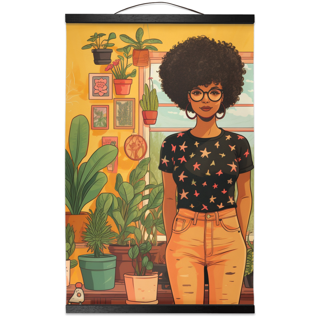 Black In Tech | Imani | Canvas |