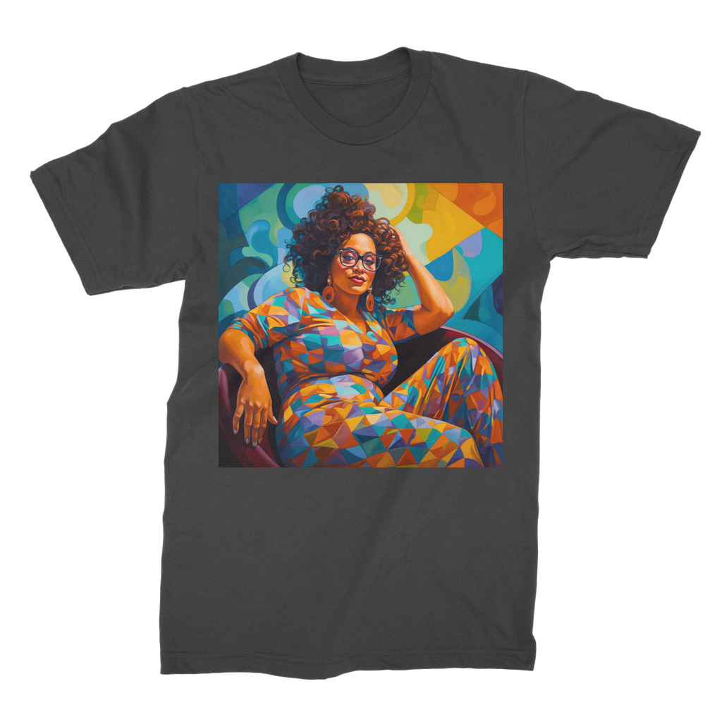 Black In Tech Collection | Maiya | Premium Jersey Adult T-Shirt
