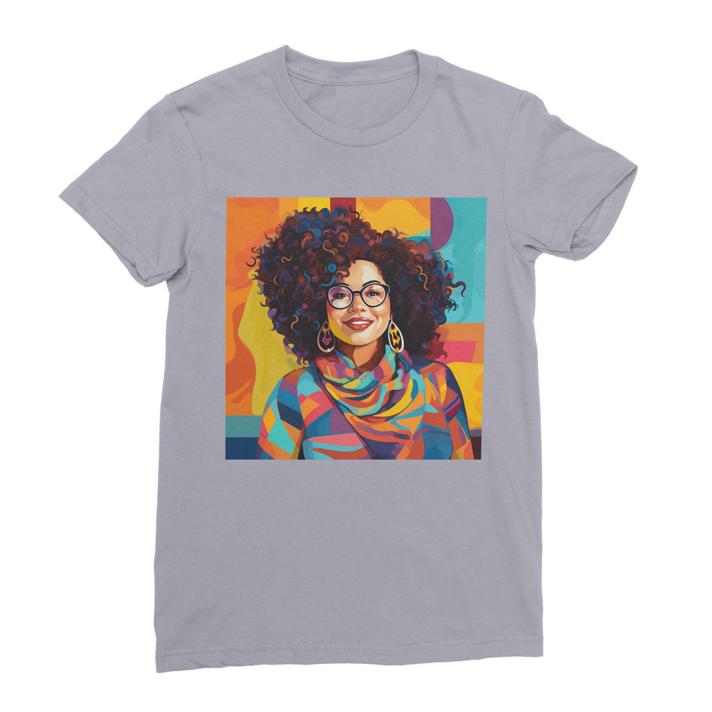 Black In Tech Collection| Maria| Premium Jersey Women's T-Shirt