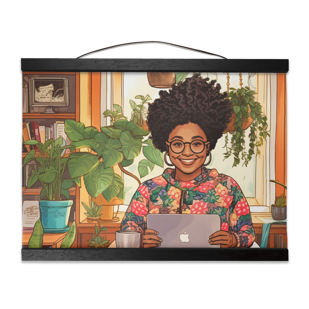Black In Tech | Asha | Canvas |
