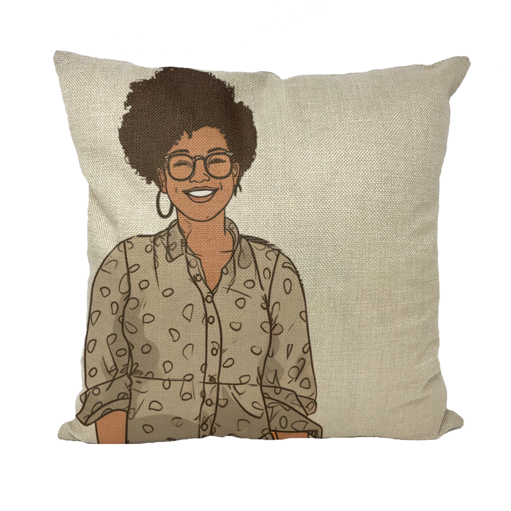 | Everyday Black Girl Magic Collection | Stella Melanin Magic| Throw Pillow with Insert