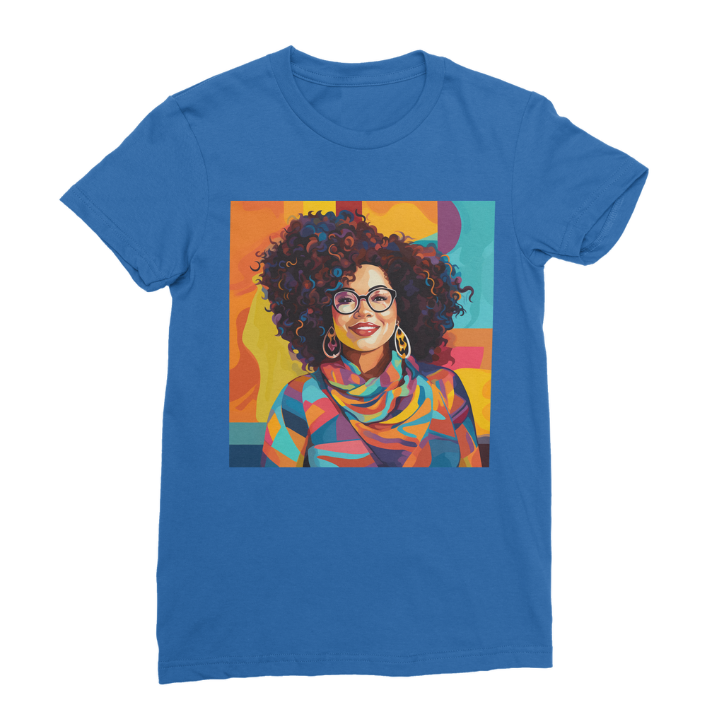 Black In Tech Collection| Maria| Premium Jersey Women's T-Shirt