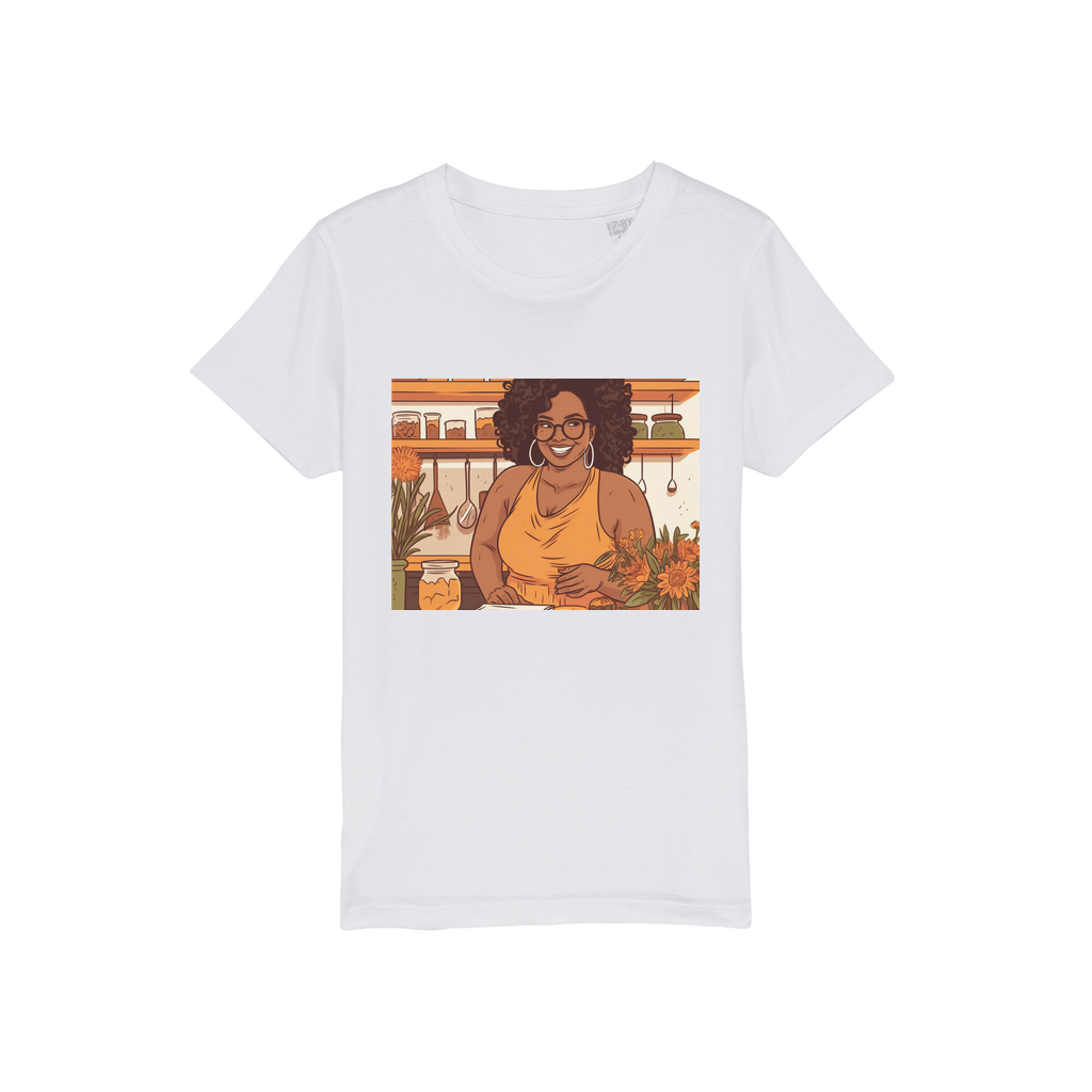 |Sunny Melanin Magic | Organic Jersey Kids T-Shirt
