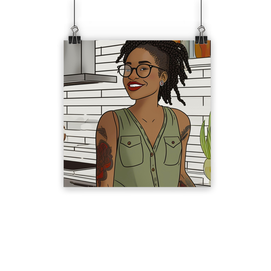 | Everyday Black Girl Magic Collection | Sasha Melanin Magic | Classic Poster
